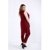 Бордовый комплект: штаны и туника ККК5552-01227-2