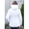 Белая женская куртка ТОП01-PK1-343