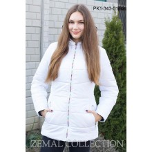 Белая женская куртка ТОП01-PK1-343