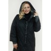 Удлиненная куртка черная РК11D26-933