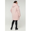 Розовая куртка удлиненная РК11S27-894