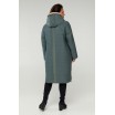 Стеганное пальто на молнии РК11S8-882